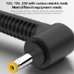 9V DC Power to Type-C Adapter Cable - 5.5 x 2.5mm - Fast Charging - 5