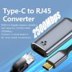 Type-C to RJ45 Ethernet Adapter - 2500Mbps Speed - 2