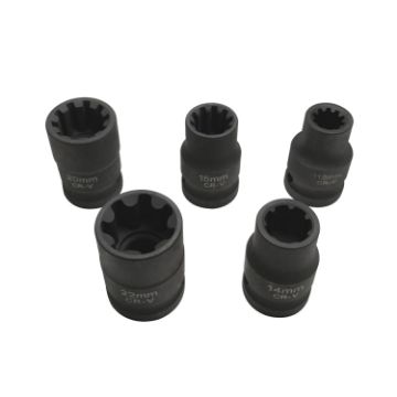 5 in 1 Car VAG Brake Caliper Socket Set for Volkswagen/Audi/Porsche - 1