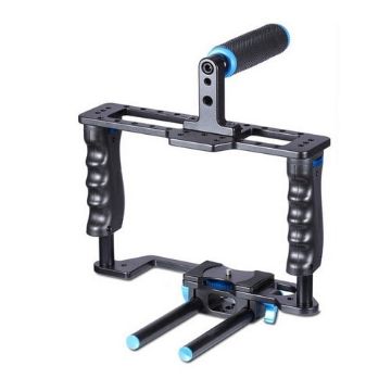 YELANGU YLG0107E-A DSLR Camera Cage Handle Stabilizer Top Set - 1