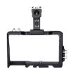 YELANGU C6 Camera Video Cage Handle Stabilizer for Sony A6000 - Black - 5