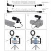 PULUZ 3 in 1 Vlogging Live Broadcast Smartphone Video Rig Kit (Blue) - 7