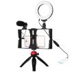 PULUZ 4-in-1 Vlogging Live Broadcast Kit - iPhone/Galaxy Compatible - 1