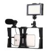 PULUZ 3 in 1 Vlogging Live Broadcast LED Selfie Light Kit - 2