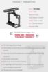 YELANGU C18 Video Camera Cage Stabilizer for Panasonic Lumix - Black - 8