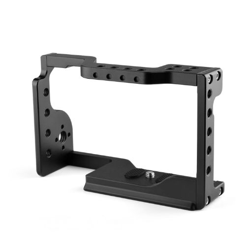 YELANGU C17-A Video Camera Cage Stabilizer for Sony A6600 - Black - 1