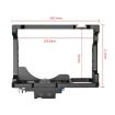 YELANGU C15-A Video Camera Cage Stabilizer for Nikon Z6/Z7 - Black - 6