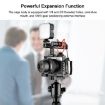 PULUZ Video Camera Cage Filmmaking Rig for Sony Alpha 7C (Black) - 6