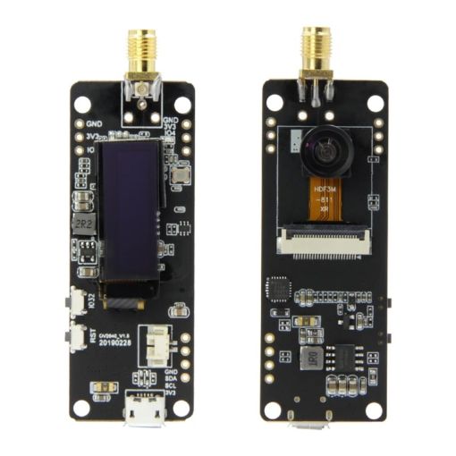 TTGO Fish-eye Lens Camera Module OV2640 SMA WiFi OLED Development Board - 1
