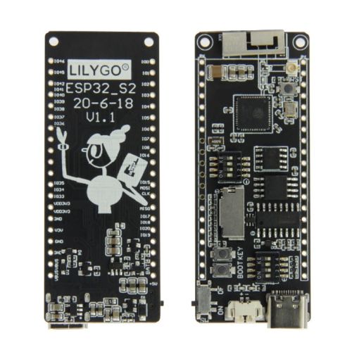 TTGO ESP32-S WiFi Module Development Board - Type-C Connector, TF Card Slot - 1
