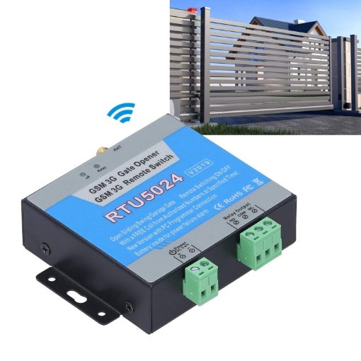 RTU5024 V2019 2G GSM Gate Opener with Battery - Power Failure Alert - 1