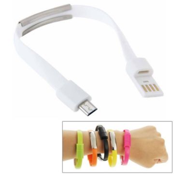 Wearable Bracelet Charging Cable, 24cm - White - 1