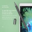 JB05 Magnetic Disc Stylus Pen for Mobile Phones & Tablets - Grey - 5