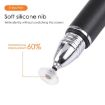 Universal Silicone Disc Nib Capacitive Stylus Pen - Black - 5