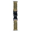 Apple Watch Series 7 45mm Dual-layer Braided Paracord Buckle Watch Band - 2