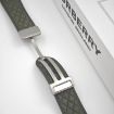 Apple Watch Ultra 2 49mm Leather Watch Band - Black - 5