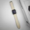 Apple Watch SE 2023 40mm Leather Watch Band - Creamy White - 2
