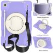 Samsung Galaxy Tab A9+ 11 2023 Silicone Hybrid PC Tablet Case - Purple - 1
