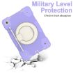 Samsung Galaxy Tab A9+ 11 2023 Silicone Hybrid PC Tablet Case - Purple - 3