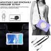 Samsung Galaxy Tab A9+ 11 2023 Silicone Hybrid PC Tablet Case - Purple - 8