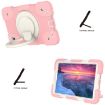 Samsung Galaxy Tab A9 8.7 2023 Silicone Hybrid PC Tablet Case - Pink - 5
