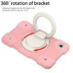 Samsung Galaxy Tab A9 8.7 2023 Silicone Hybrid PC Tablet Case - Pink - 6