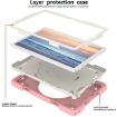 Samsung Galaxy Tab A9+ 11 2023 Silicone Hybrid PC Tablet Case - Pink - 4