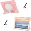 Samsung Galaxy Tab A9+ 11 2023 Silicone Hybrid PC Tablet Case - Pink - 5