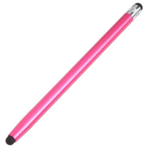 Universal Cloth Head + Silicone Head Stylus - Rose Red - 1