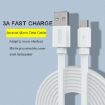 ROMOSS CB051 Micro USB Data Cable for Huawei Xiaomi - 1m Black - 2