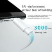 ROMOSS CB051 Micro USB Data Cable for Huawei Xiaomi - 1m Black - 4