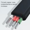 ROMOSS CB051 Micro USB Data Cable for Huawei Xiaomi - 1m Black - 6