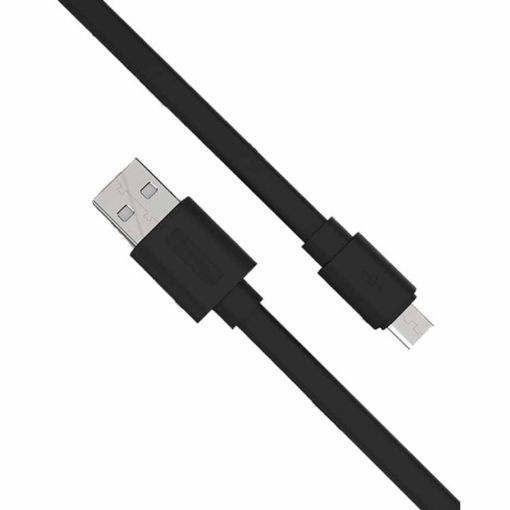ROMOSS CB051 3A Micro USB Data Cable for Huawei Xiaomi - 1.5m Black - 1