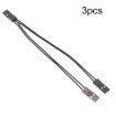10cm 3pcs DuPont Terminal Wire DuPont 2.54 Connection Cable 2Pin - 1