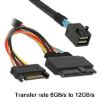 Mini SAS 36P HD8643 to MINI SAS 8639 Data Cable 0.5m - 4