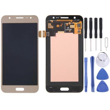 LCD Screen and Digitizer Assembly for Galaxy J5/J500 - Gold - 1