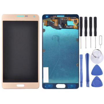 LCD Display + Touch Panel for Galaxy A7 (Gold) - 1