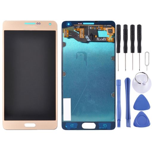 LCD Display + Touch Panel for Galaxy A7 (Gold) - 1