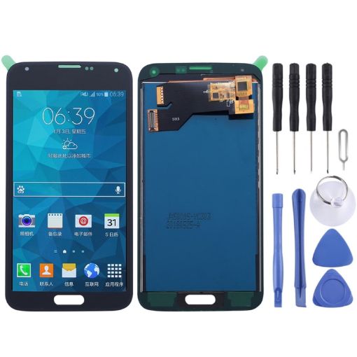 LCD Screen + Touch Panel for Galaxy S5/G900 (Black) - 1