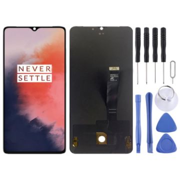 OnePlus 7T OEM LCD Screen (Black) with Digitizer - Full Assembly - 1