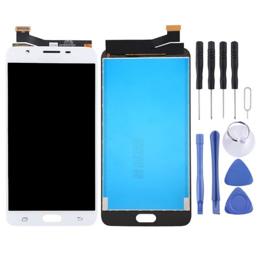 LCD Display + Touch Panel for Galaxy On7 (2016)/G6100 & J7 Prime (White) - 1