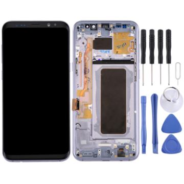 Original LCD Screen + Touch Panel for Galaxy S8+ (Grey) - 1