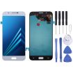 Oled LCD Screen for Galaxy A8 with Digitizer Full Assembly - White - 1