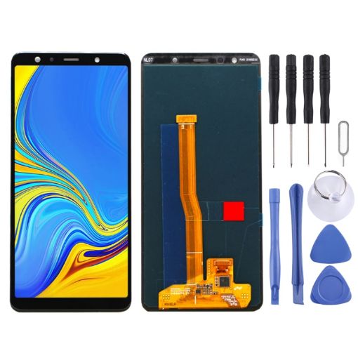 Super AMOLED LCD Screen for Galaxy A7 (2018) A750F/DS - Black - 1