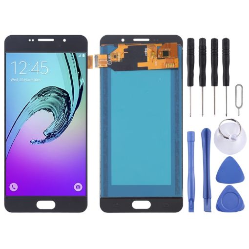 LCD Screen and Digitizer Assembly for Galaxy A7 (2016) - Black - 1
