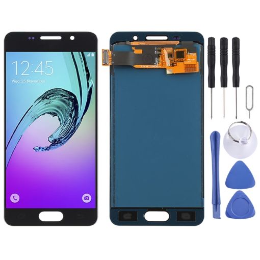 Samsung Galaxy A3 (2016) TFT LCD Screen with Digitizer - Black - 1
