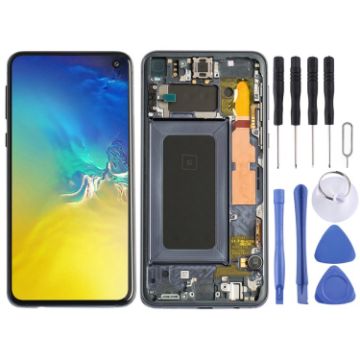Samsung Galaxy S10e Super AMOLED LCD Screen Digitizer Assembly - Black - 1