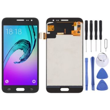 Samsung Galaxy J3 (2016) TFT LCD Screen with Digitizer - Black - 1