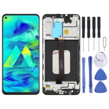 Original PLS TFT LCD Screen for Galaxy M40 Digitizer Full Assembly - 1