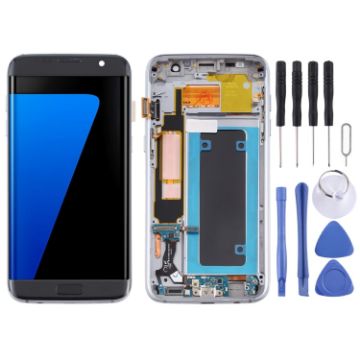 Samsung Galaxy S7 Edge OLED LCD Screen Digitizer Assembly (Black) - 1
